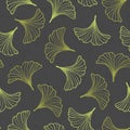 Ginkgo pattern.