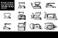 Evolution of clothes iron