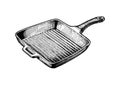 Illustration of Griddle pan