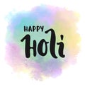 Happy holi vector