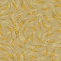 Vector hand drawn seamless country pattern