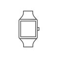 Vector of hand watch icon Royalty Free Stock Photo