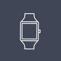 Vector of hand watch icon Royalty Free Stock Photo