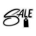 Vector handwriting text sale