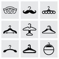 Vector Hanger icon set