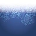 Christmas snow backround