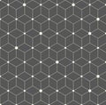 Vector Hexagon Flat Abstract Geometric Pattern Illustration