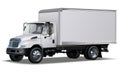 Vector hi-detailed commercial truck Royalty Free Stock Photo