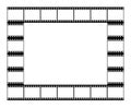 Film strip frame Royalty Free Stock Photo