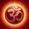 Vector Hindu Om Symbol