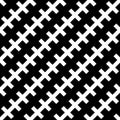 Vector hipster abstract geometry pattern stripes,black and white seamless geometry background Royalty Free Stock Photo