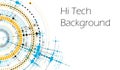 Vector HiTech Background - Technology Diagram Concept Vector Graphic Template