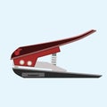 Vector hole punch icon in flat style Royalty Free Stock Photo