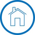 Vector home icon