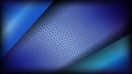 Vector honeycomb background in blue color