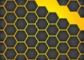 Vector honeycomb background Royalty Free Stock Photo