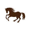 Horse Logo of silhouette clip art