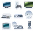 Vector household appliances icons. Part 6 Royalty Free Stock Photo