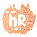 Vector hr or human resources career management