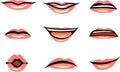 Vector Human Lips (female)