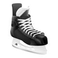 Vector ice hockey skate, isolated Royalty Free Stock Photo