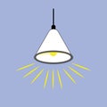 vector icon chandelier house cafe mall white color ilustration