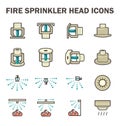 Fire sprinkler icon