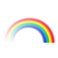 Vector icon rainbow