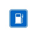 Vector Icon Template - Gas Station Illustration Design. Vector EPS 10