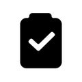 Vector icon to complete the task.