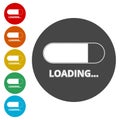Vector icons `loading`