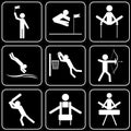 Vector icons - Sport