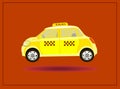 Vector icons taxi