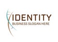 Vector - Identity business modern logo, isolated on white background. Vector illustration.
