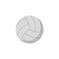 Vector illstration of valleyball icon. Flat design. Isolated.