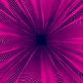 Vector illusive surreal art background for design like a hallucination drug trip surrealism, linear 3d trend. Fantastic