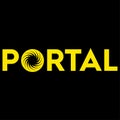 Vector illustrastion of a graphical concept of a portal Royalty Free Stock Photo