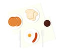 Vector illustratio Breakfast