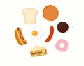 Vector illustratio Breakfast