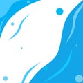 Vector illustration of an abstrack water background Royalty Free Stock Photo