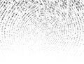 Vector Illustration of abstract big data numeric business background Royalty Free Stock Photo
