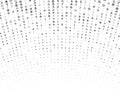 Vector Illustration of abstract big data numeric business background Royalty Free Stock Photo