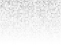 Vector Illustration of abstract big data numeric business background Royalty Free Stock Photo