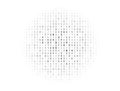 Vector Illustration of abstract big data numeric business background Royalty Free Stock Photo