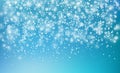 Vector illustration. Abstract Christmas snowflakes background. Royalty Free Stock Photo