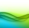 Abstract color banner