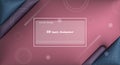 Vector, Illustration abstract element with dynamic shape, gradient color, 3d rendering background. Minimal pattern geometric shape Royalty Free Stock Photo
