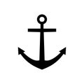 Vector illustration anchor on white background