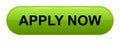 Vector apply now green web button Royalty Free Stock Photo