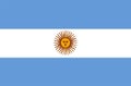 Vector illustration. Argentina flag to print.
